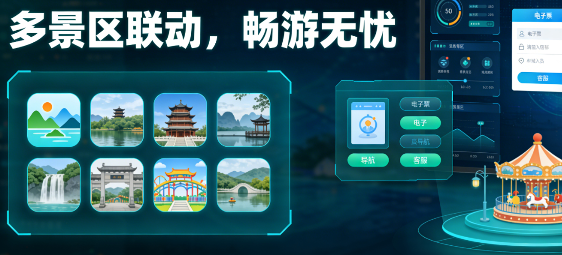 趣买票票务系统：全域畅玩，一系统搞定多景区