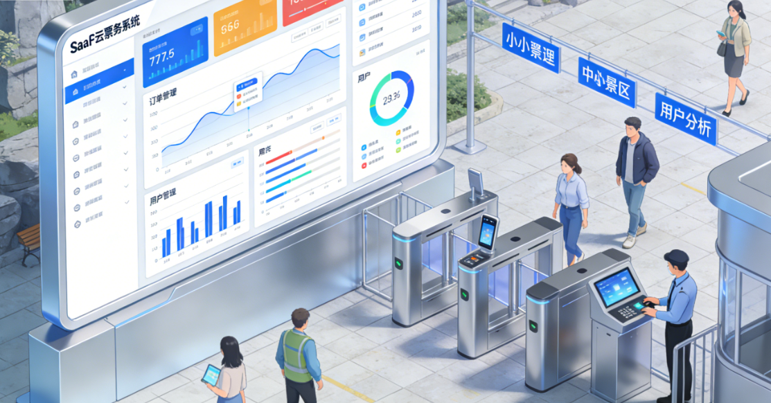SaaS 云票务系统：为中小景区量身打造的高性价比解决方案