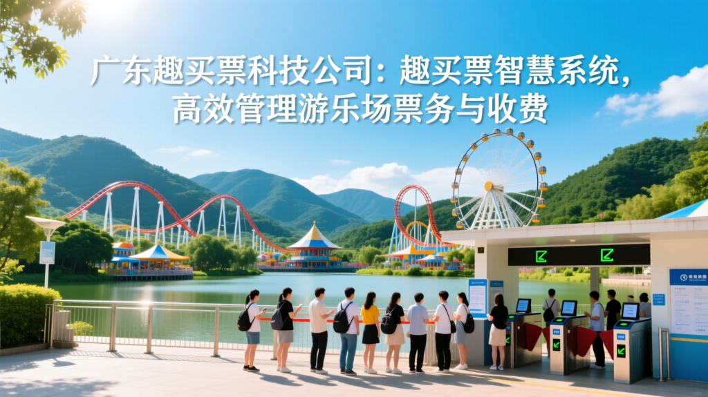 趣买票景区票务系统：让游乐场票务收费管理，效率与营收双提升！