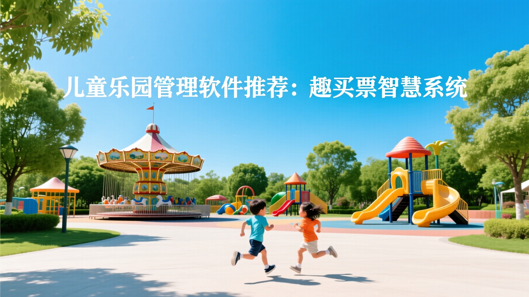 儿童乐园管理混乱？试试趣买票智慧票务系统，智能又省心