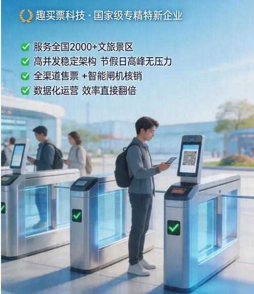 深耕文旅十余年，趣买票以硬实力成为 2000 + 景区的数字化伙伴